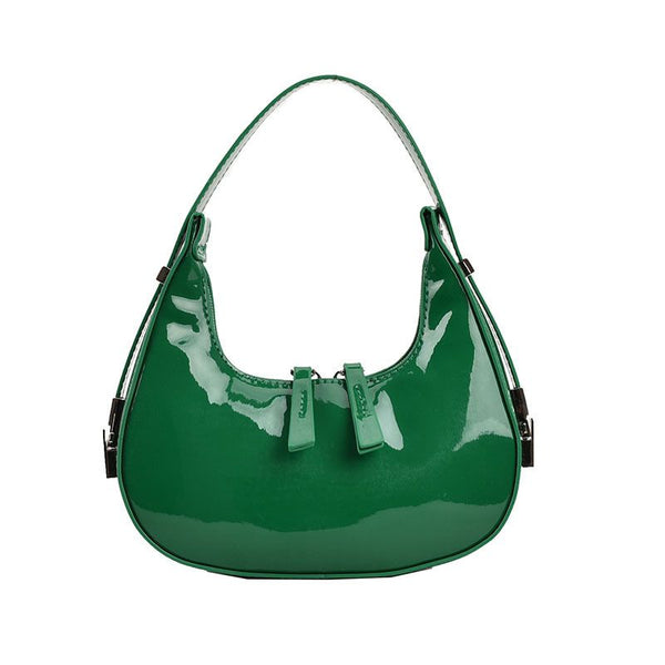 Scilla Patent Leather Shoulder Bags