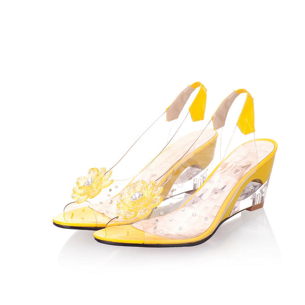 Summer women's crystal sandals