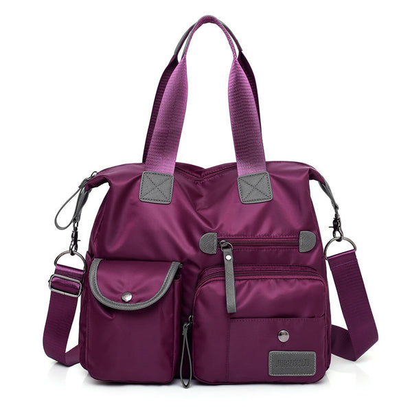 Women's New Fashionable Large Capacity Nylon One Shoulder Crossbody Bag