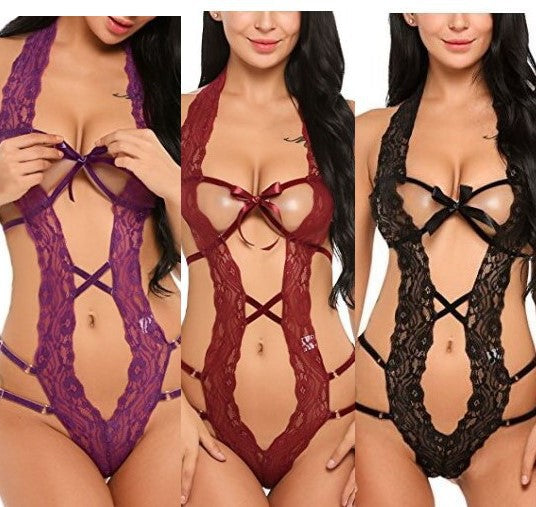 Lingerie Plus Size Pink Doll Lingerie Sexy Purple Doll Female Sex Teddy Bear Female Exotic Teddy Bear and Tights