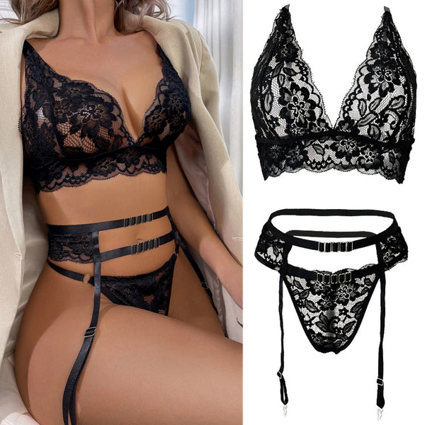 New garter three-point underwear