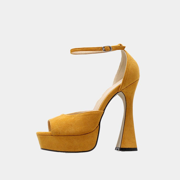 Crocus Leather Platforms