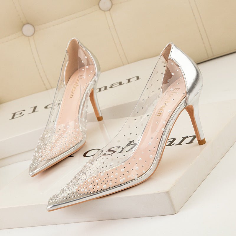 women-transparent-high-heels-with-crystal-diamonds。