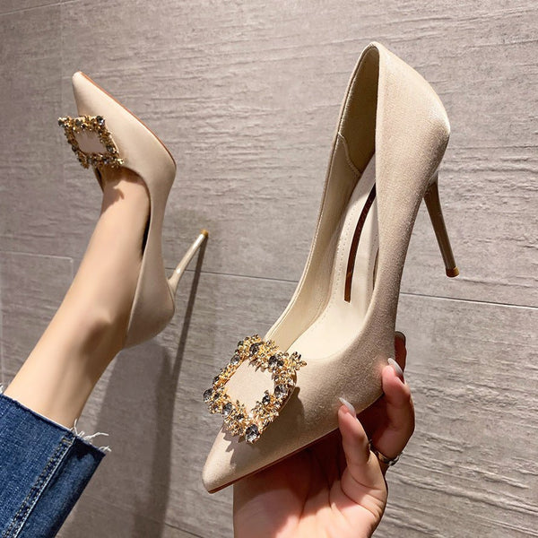 Crystal Valentine 10.5CM High Heels