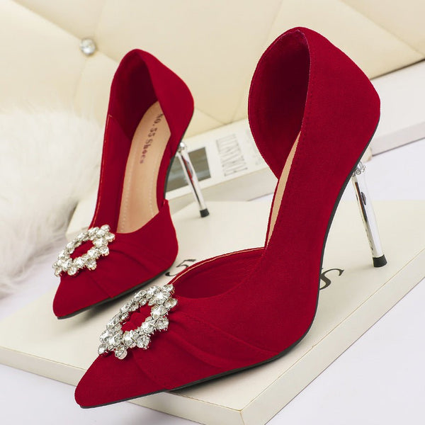Crystal Wedding Bride High Heels